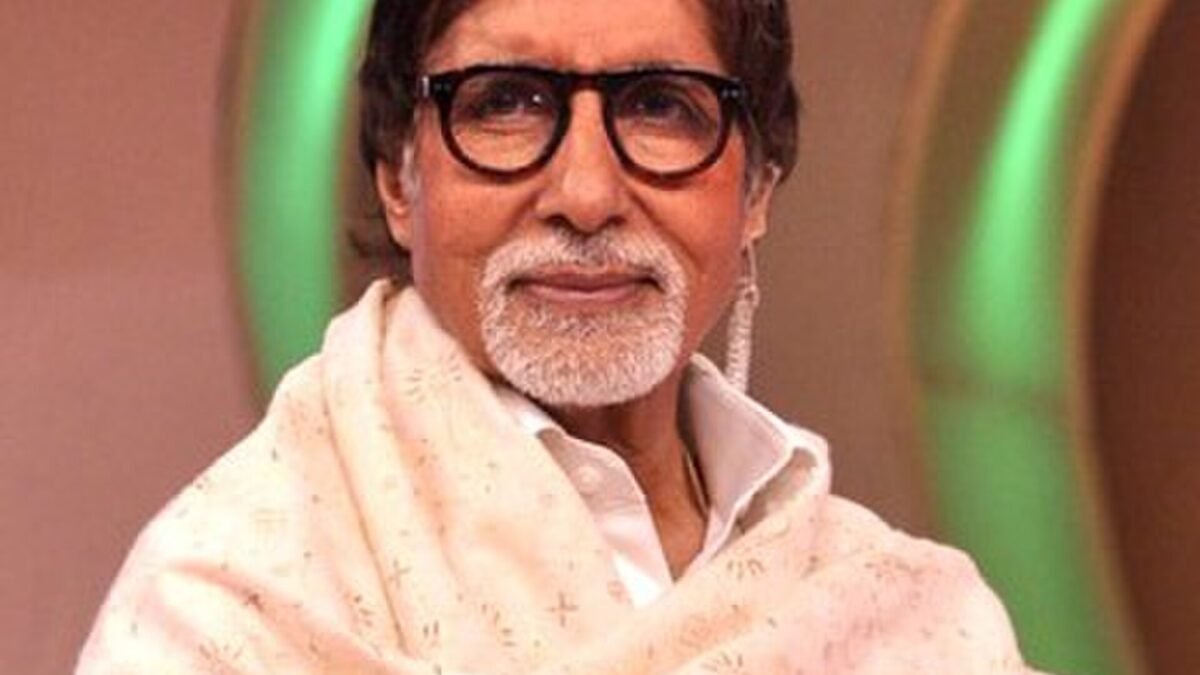 Actor Amitabh Bachchan at a public event
