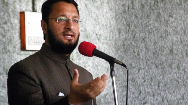 Asaduddin Owaisi (file photo, 2006).