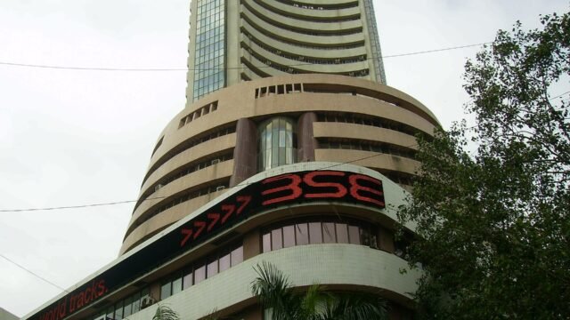 Phiroze Jeejeebhoy Towers, the BSE building on Dalal Street in Mumbai
