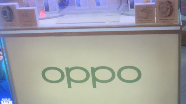 an OPPO store.