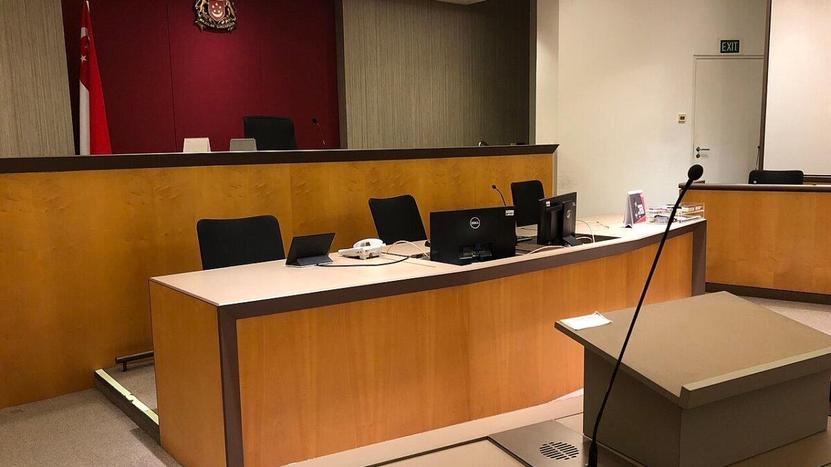 Courtroom of the Supreme Court, Singapore - 01