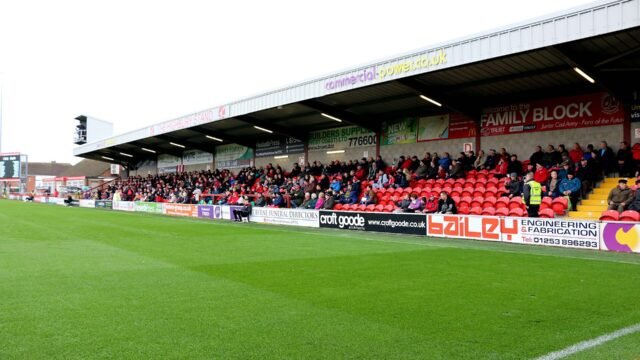 Highbury Stand at Highbury Stadium, Fleetwood