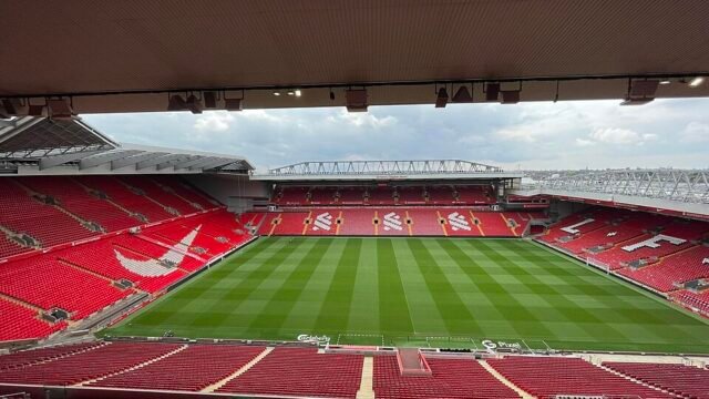 Anfield stadium, Liverpool