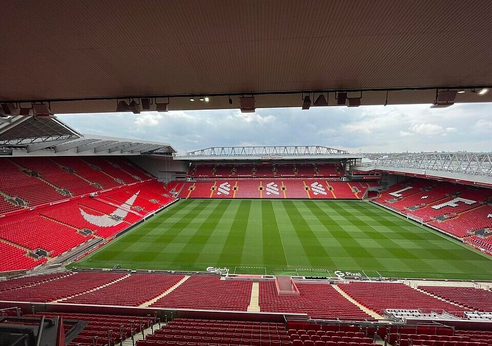 Anfield stadium, Liverpool