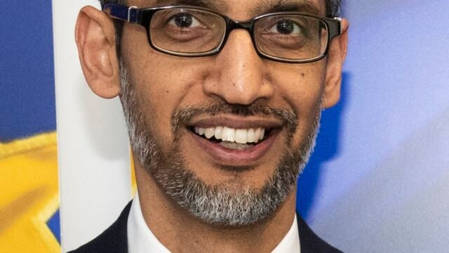 Portrait of Google CEO Sundar Pichai
