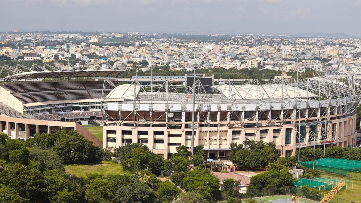 Rajiv Gandhi International Cricket Stadium, Hyderabad (file photo).