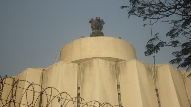 Vidhan Bhavan, the Maharashtra legislature building in Mumbai