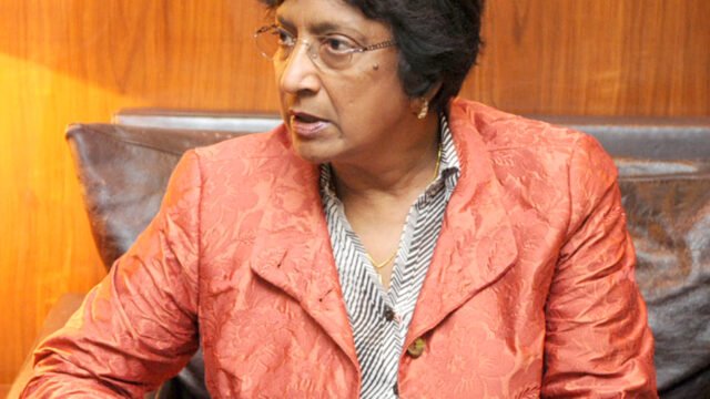 Navi Pillay, former UN High Commissioner for Human Rights