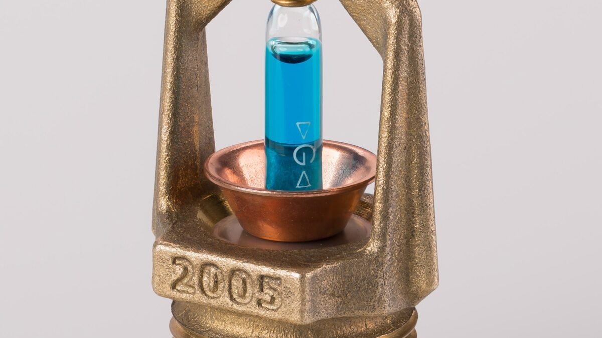 A fire sprinkler head