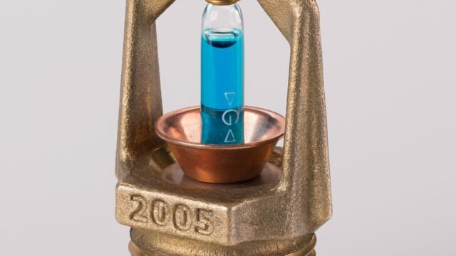 A fire sprinkler head