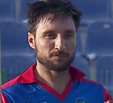 Afghanistan cricketer Rahmat Shah