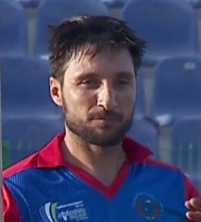 Afghanistan cricketer Rahmat Shah