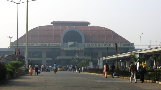 Chennai Mofussil Bus Terminus at Koyambedu