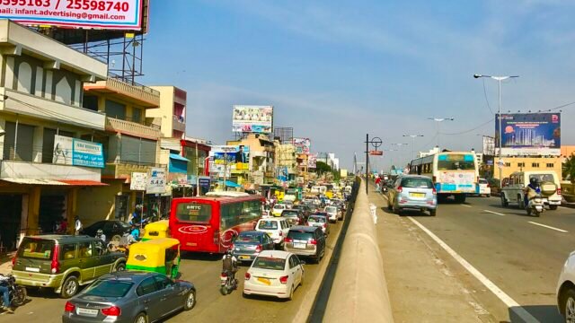 Traffic Jam near Industrial estate A Reddy