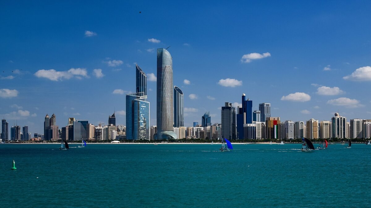 Skyline of Abu Dhabi, UAE