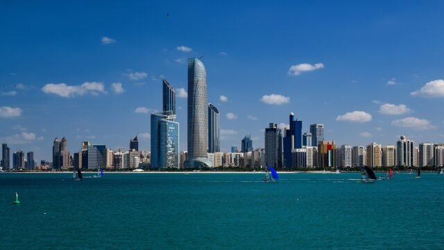 Skyline of Abu Dhabi, UAE
