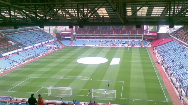 Villa Park stadium, home of Aston Villa